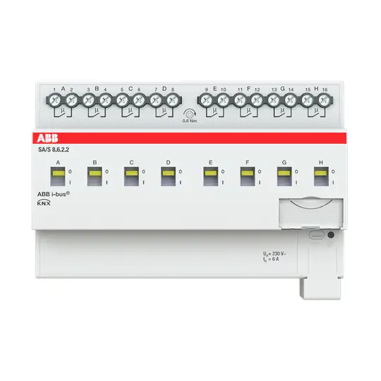 ABB KNX 2CDG110255R0011 spínač pohonu SA/S8.6.2.2 ABB KNX 2CDG110255R0011 spínač pohonu SA/S8.6.2.2