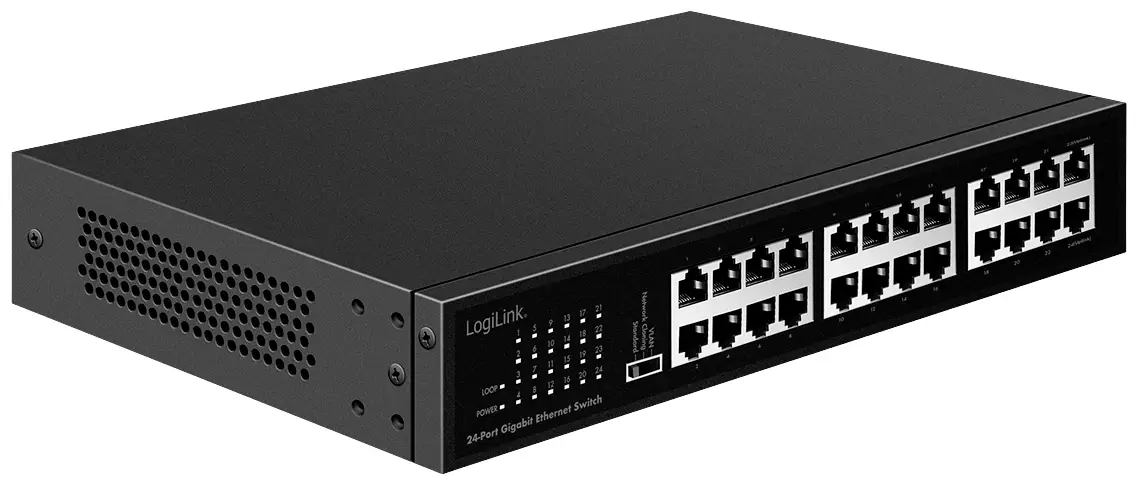 LogiLink NS1324 NS1324 19 síťový switch 24 portů 48 Gbit/s LogiLink NS1324 NS1324 19 síťový switch 24 portů 48 Gbit/s