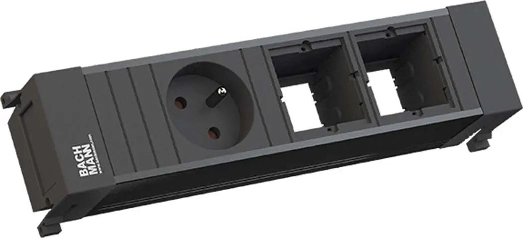 Bachmann 916063 Zásuvková lišta stříbrnočerná připojovací zásuvka GST18i 1 ks Bachmann 916063 Zásuvková lišta stříbrnočerná připojovací zásuvka GST18i 1 ks