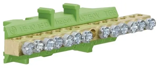Hager KM13E Svorka pro montáž na DIN lištu 1 ks Piece