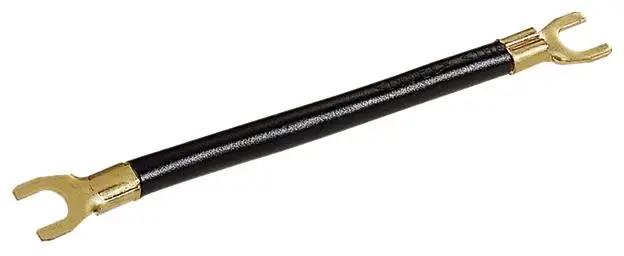 Hager K67K Kabelový můstek Hager K67K NYAF 10qmm 100mm dlouhý vidlicí barva: Černá kabelový můstek 1pólový 10 mm² 1 ks Hager K67K Kabelový můstek Hager K67K NYAF 10qmm 100mm dlouhý vidlicí barva: Černá kabelový můstek 1pólový 10 mm² 1 ks