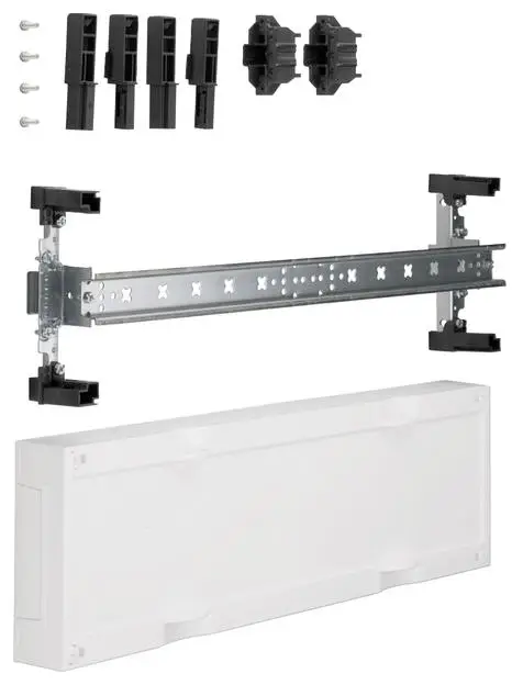 Hager UD12A1 Univerzální modul Hager UD12A1, 150 x 500 mm, pro řadové svorky, vodorovný Modul plast bílá 1 ks Hager UD12A1 Univerzální modul Hager UD12A1, 150 x 500 mm, pro řadové svorky, vodorovný Modul plast bílá 1 ks