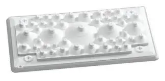 Hager FZ402 Univerzální kabelová průchodka Hager FZ402 IP55, flexibilní, s Noppy pro roztrhnutí Kabelový přívod plast vícebarevná 1 ks