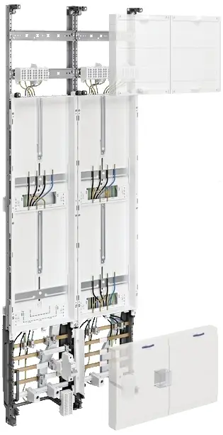 Hager ZK51X5N Rozvodné pole na omítku Obsah 1 ks Hager ZK51X5N Rozvodné pole na omítku Obsah 1 ks