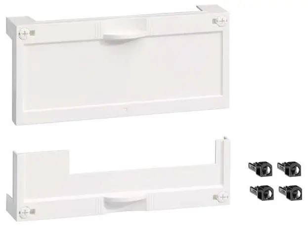 Hager UM00S1 Sada krytů, pro multimediální sadu pro patch panel a pro zásuvky se 3 zásuvkami zakrytí 1 ks Hager UM00S1 Sada krytů, pro multimediální sadu pro patch panel a pro zásuvky se 3 zásuvkami zakrytí 1 ks