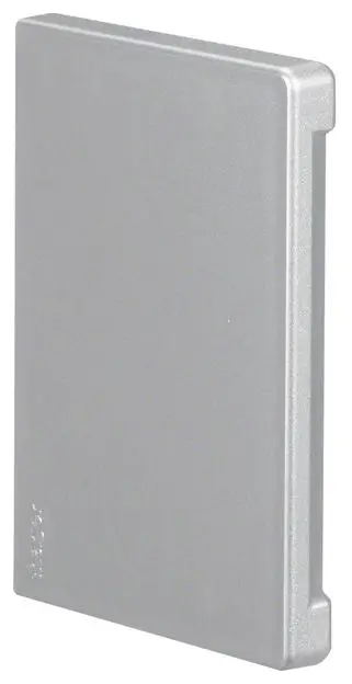 Hager BR651006LAN zakončení (š x h) 100 mm x 68 mm 1 ks hliník Hager BR651006LAN zakončení (š x h) 100 mm x 68 mm 1 ks hliník