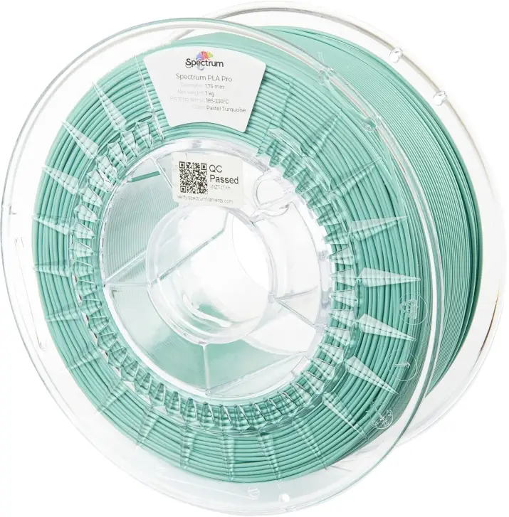 Spectrum Filaments 80136 PLA Pro vlákno pro 3D tiskárny PLA Pro Nárazuvzdorný 1.75 mm 1000 g Pastelová tyrkysová, pastelová tyrkysová 1 ks Spectrum Filaments 80136 PLA Pro vlákno pro 3D tiskárny PLA Pro Nárazuvzdorný 1.75 mm 1000 g Pastelová tyrkysová, pastelová tyrkysová 1 ks