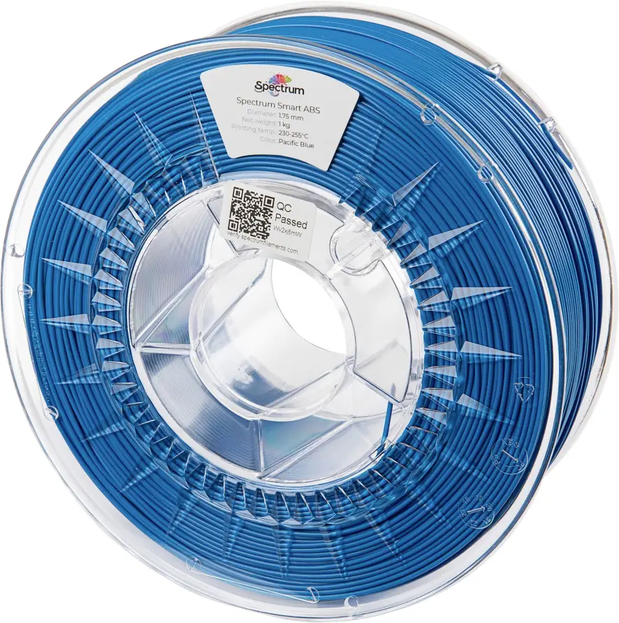 Spectrum Filaments 80093 smart ABS vlákno pro 3D tiskárny ABS plast Nárazuvzdorný 1.75 mm 1000 g pacifická modrá, modrá 1 ks Spectrum Filaments 80093 smart ABS vlákno pro 3D tiskárny ABS plast Nárazuvzdorný 1.75 mm 1000 g pacifická modrá, modrá 1 ks