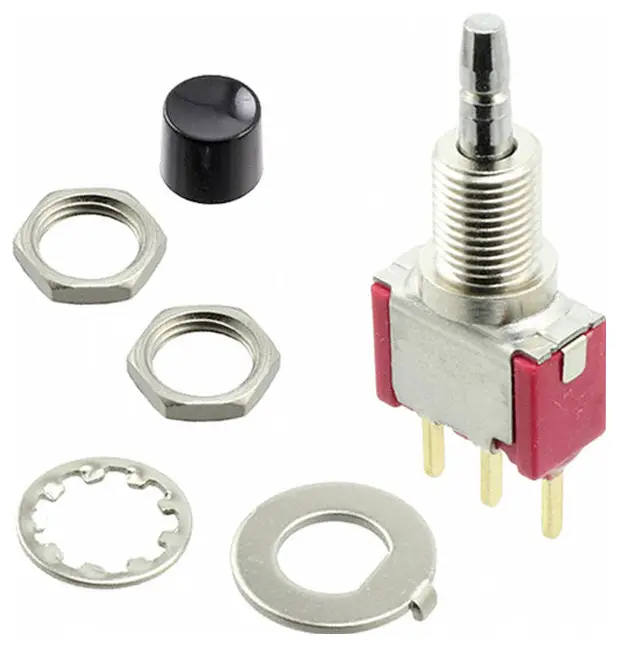 C & K Switches Push button 8060 Series, 8168LHCQE3 tlačítko, 6.35 mm, 28 V/DC, 1 ks C & K Switches Push button 8060 Series, 8168LHCQE3 tlačítko, 6.35 mm, 28 V/DC, 1 ks