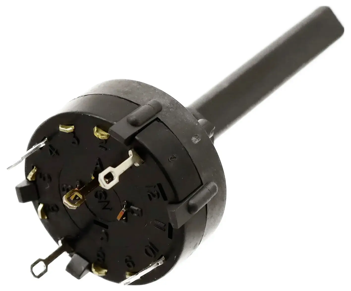 C & K Switches A30405RNCQF Rotary Switch A Series otočný spínač 125 V/AC, 125 V/DC 2.5 A Počet pozic přepínače 4 1 ks C & K Switches A30405RNCQF Rotary Switch A Series otočný spínač 125 V/AC, 125 V/DC 2.5 A Počet pozic přepínače 4 1 ks
