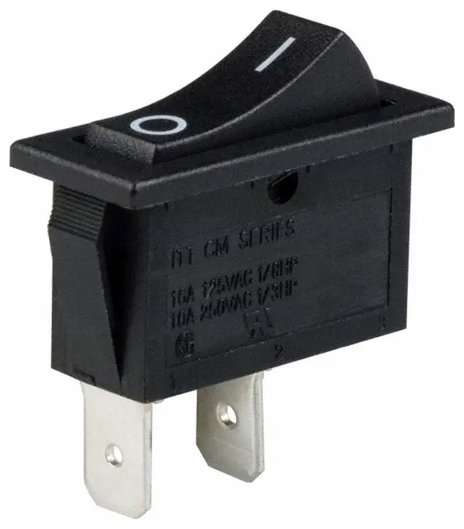 C & K Switches CM102J12S205PQA Rocker Switch CM Series 120 V/AC 16 A 1x zap/vyp 1 ks Bulk C & K Switches CM102J12S205PQA Rocker Switch CM Series 120 V/AC 16 A 1x zap/vyp 1 ks Bulk