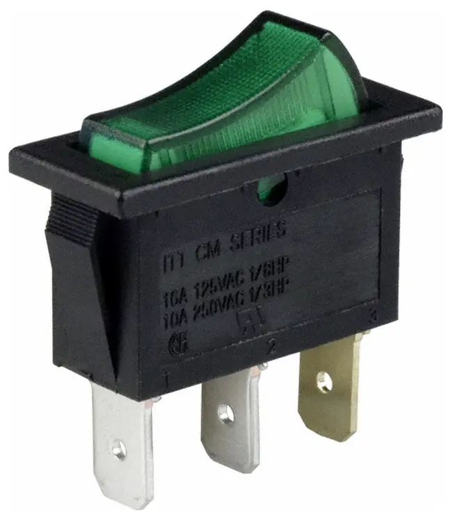 C & K Switches CM102J3GS205QA7 Rocker-Switch CM Series 120 V/AC 16 A 1x zap/vyp 1 ks Bulk C & K Switches CM102J3GS205QA7 Rocker-Switch CM Series 120 V/AC 16 A 1x zap/vyp 1 ks Bulk