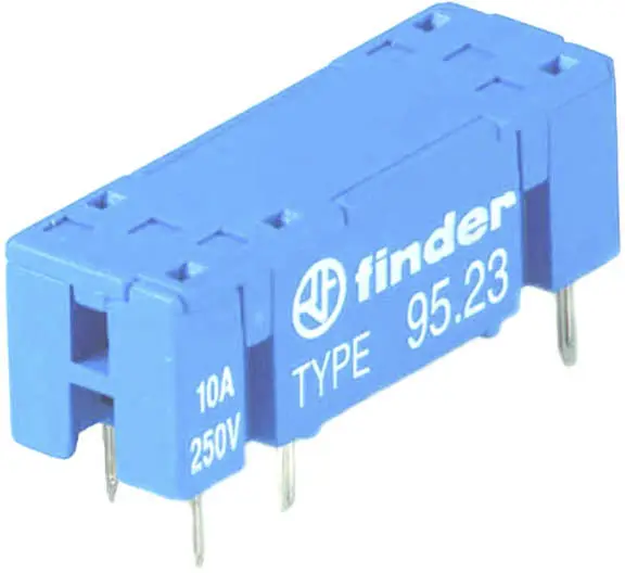 Finder 95.23 patice pro relé (d x š x v) 30.5 x 10 x 10.5 mm, Piece, 1 ks Finder 95.23 patice pro relé (d x š x v) 30.5 x 10 x 10.5 mm, Piece, 1 ks