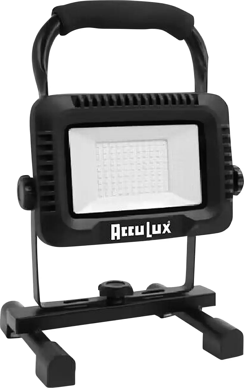 AccuLux FL 50 W LED Stavební akumulátorový reflektor 50 W 4000 lm denní bílá 447481 AccuLux FL 50 W LED Stavební akumulátorový reflektor 50 W 4000 lm denní bílá 447481