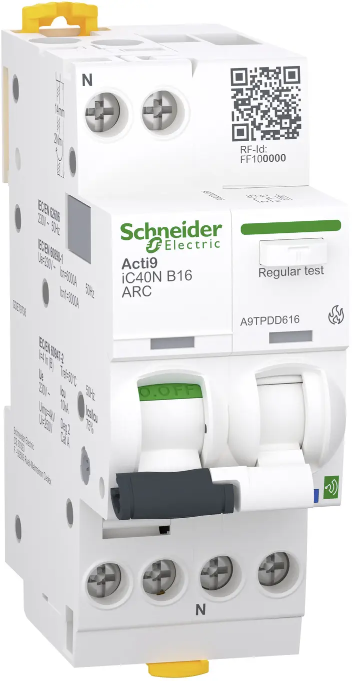 Schneider Electric A9TPDD616 A9TPDD616 zařízení na ochranu proti elektrickému oblouku Schneider Electric A9TPDD616 A9TPDD616 zařízení na ochranu proti elektrickému oblouku