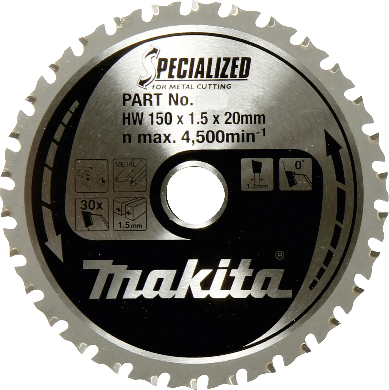 Makita B-47036 B-47036 pilový kotouč 150 x 20 mm Počet zubů (na palec): 32 1 ks Makita B-47036 B-47036 pilový kotouč 150 x 20 mm Počet zubů (na palec): 32 1 ks