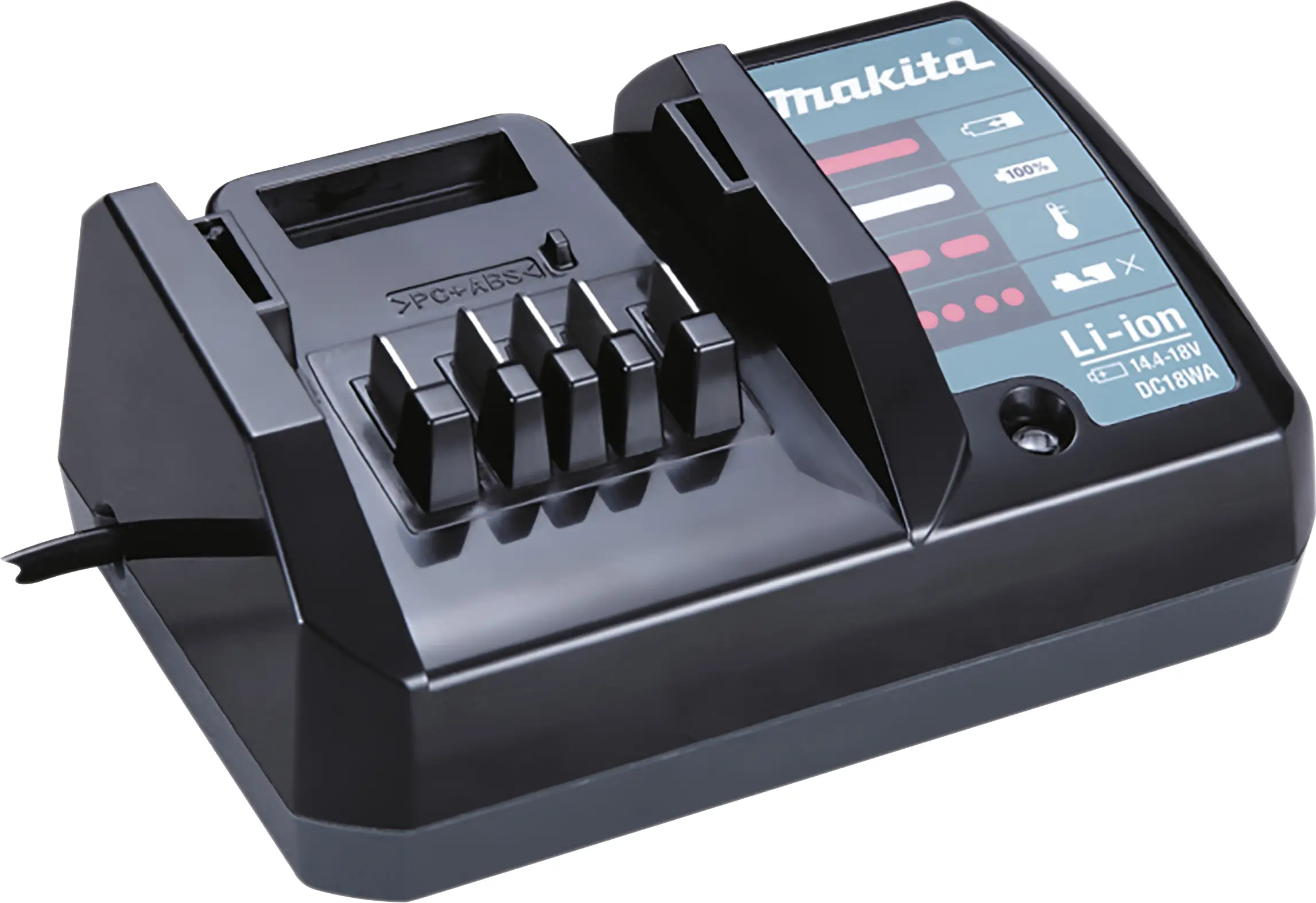 Makita 195423-6 nabíječka akupacků 195423-6 Vč. ukazatele stavu nabití Makita 195423-6 nabíječka akupacků 195423-6 Vč. ukazatele stavu nabití