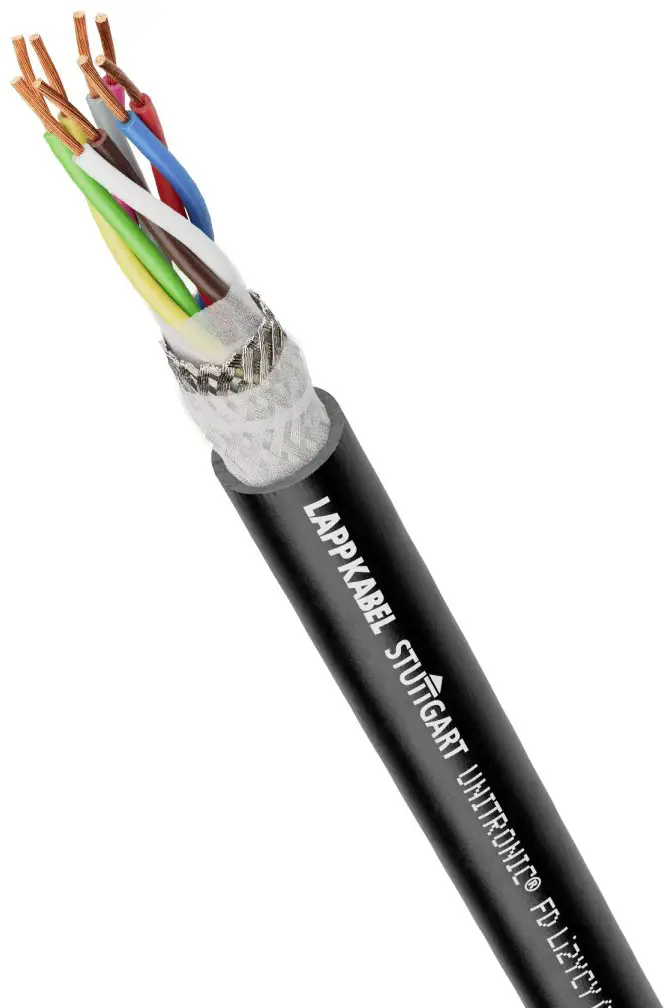LAPP 0031399/100 datový kabel UNITRONIC® FD Li2YCY (TP) A 0 2 x 0.34 mm² černá 100 m