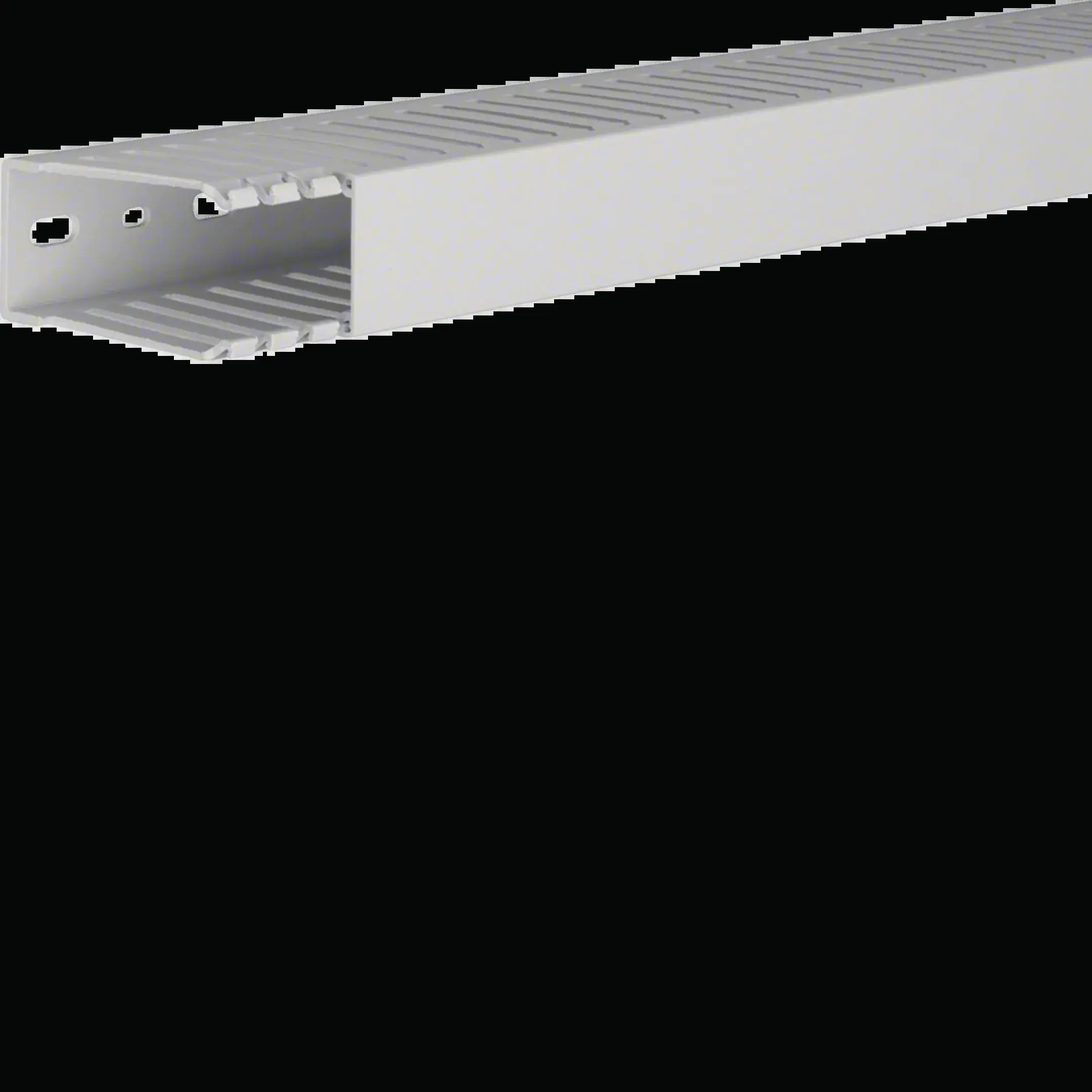 Hager HNG7503707035B vodicí lišta (d x š x v) 2000 x 37 x 75 mm 2 m šedá