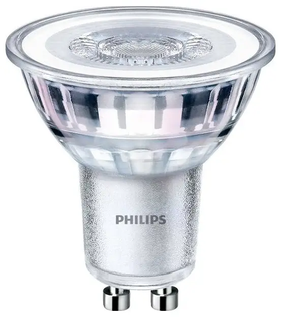 Philips 72837600 žárovka Energetická třída (EEK2021) F (A - G) GU10 žárovka 4.6 W teplá bílá (Ø x v) 50 mm x 54 mm 1 ks Philips 72837600 žárovka Energetická třída (EEK2021) F (A - G) GU10 žárovka 4.6 W teplá bílá (Ø x v) 50 mm x 54 mm 1 ks