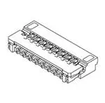 Molex Konektor FFC / FPC 503566-1700, 1 ks Tape on Full reel Molex Konektor FFC / FPC 503566-1700, 1 ks Tape on Full reel