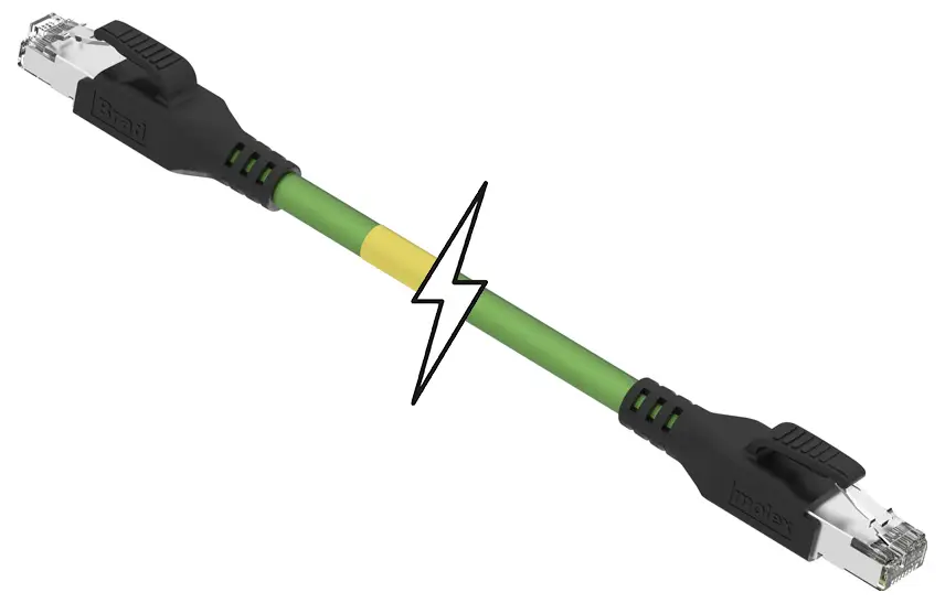 Molex upravený zástrčkový konektor pro senzory - aktory, 1201088353, piny: 4, 1.0 m, 1 ks