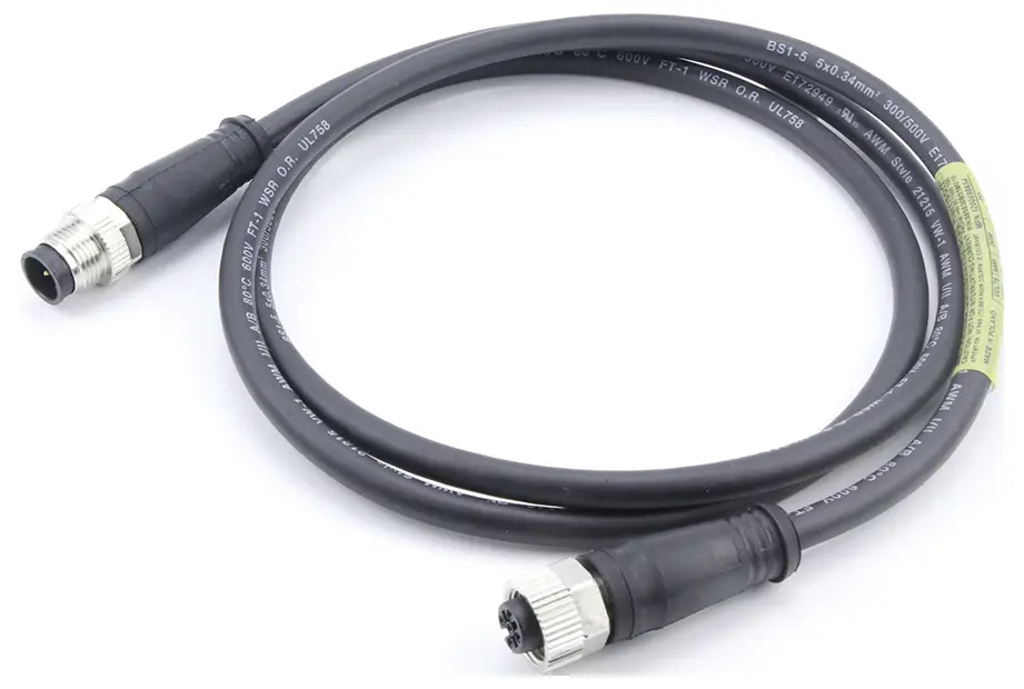 Molex upravený zástrčkový konektor pro senzory - aktory, 1200698654, piny: 5, 1.0 m, 1 ks