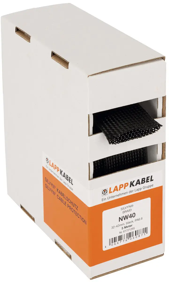 LAPP 61721265 SILVYN® BRAID PA6 NW 40 32,0-42,0 / 5M ochranný oplet PA6 5 m 32.0 do 42.0 mm 5 m