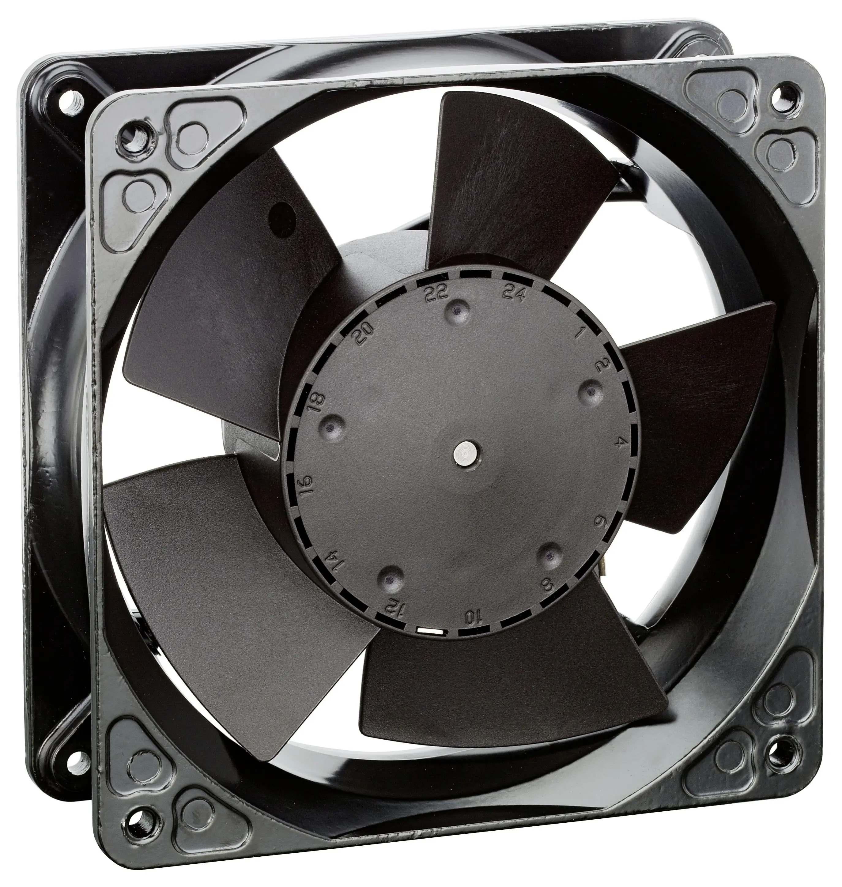 EBM Papst 4114N/37H axiální ventilátor, 24 V/DC, 227 m³/h, (d x š x v) 119 x 119 x 38 mm, 9294310284