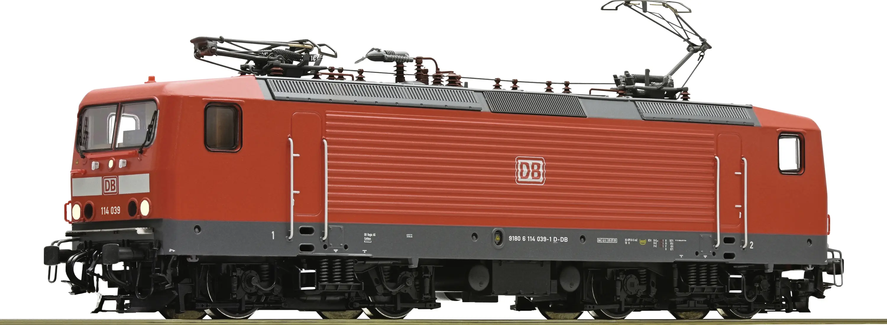Roco 7500140 H0 elektrická lokomotiva 114 039-1 značky DB AG Roco 7500140 H0 elektrická lokomotiva 114 039-1 značky DB AG