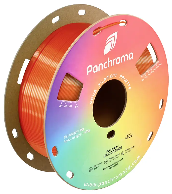 Polymaker CA03011 Panchroma™ Silk vlákno pro 3D tiskárny PLA plast Hedvábně lesklé 1.75 mm 1000 g oranžová 1 ks Polymaker CA03011 Panchroma™ Silk vlákno pro 3D tiskárny PLA plast Hedvábně lesklé 1.75 mm 1000 g oranžová 1 ks