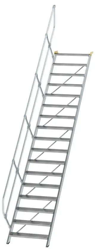 MUNK Günzburger Steigtechnik 600277 hliník, pozinkovaná ocel schůdky