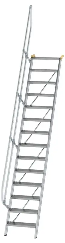 MUNK Günzburger Steigtechnik 600214 hliník, pozinkovaná ocel schůdky MUNK Günzburger Steigtechnik 600214 hliník, pozinkovaná ocel schůdky