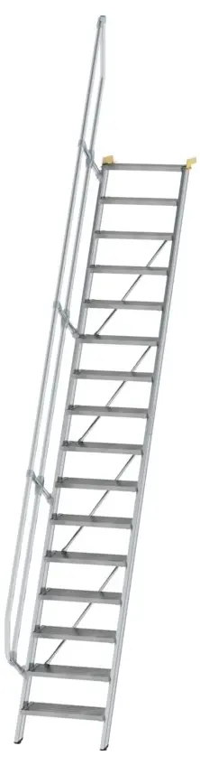MUNK Günzburger Steigtechnik 600216 hliník, pozinkovaná ocel schůdky