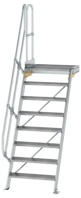 MUNK Günzburger Steigtechnik 600388 hliník, pozinkovaná ocel schůdky