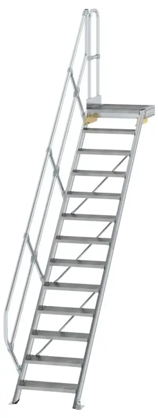 MUNK Günzburger Steigtechnik 600433 hliník, pozinkovaná ocel schůdky