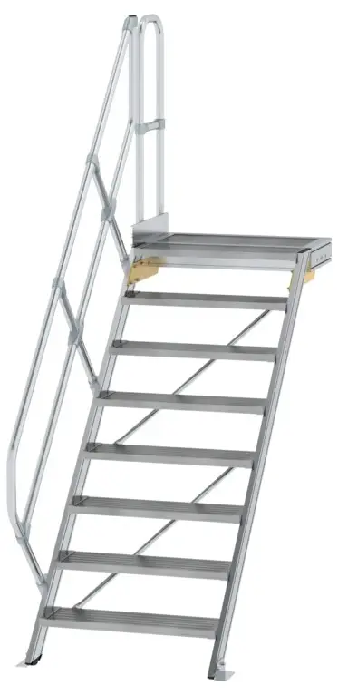 MUNK Günzburger Steigtechnik 600448 hliník, pozinkovaná ocel schůdky