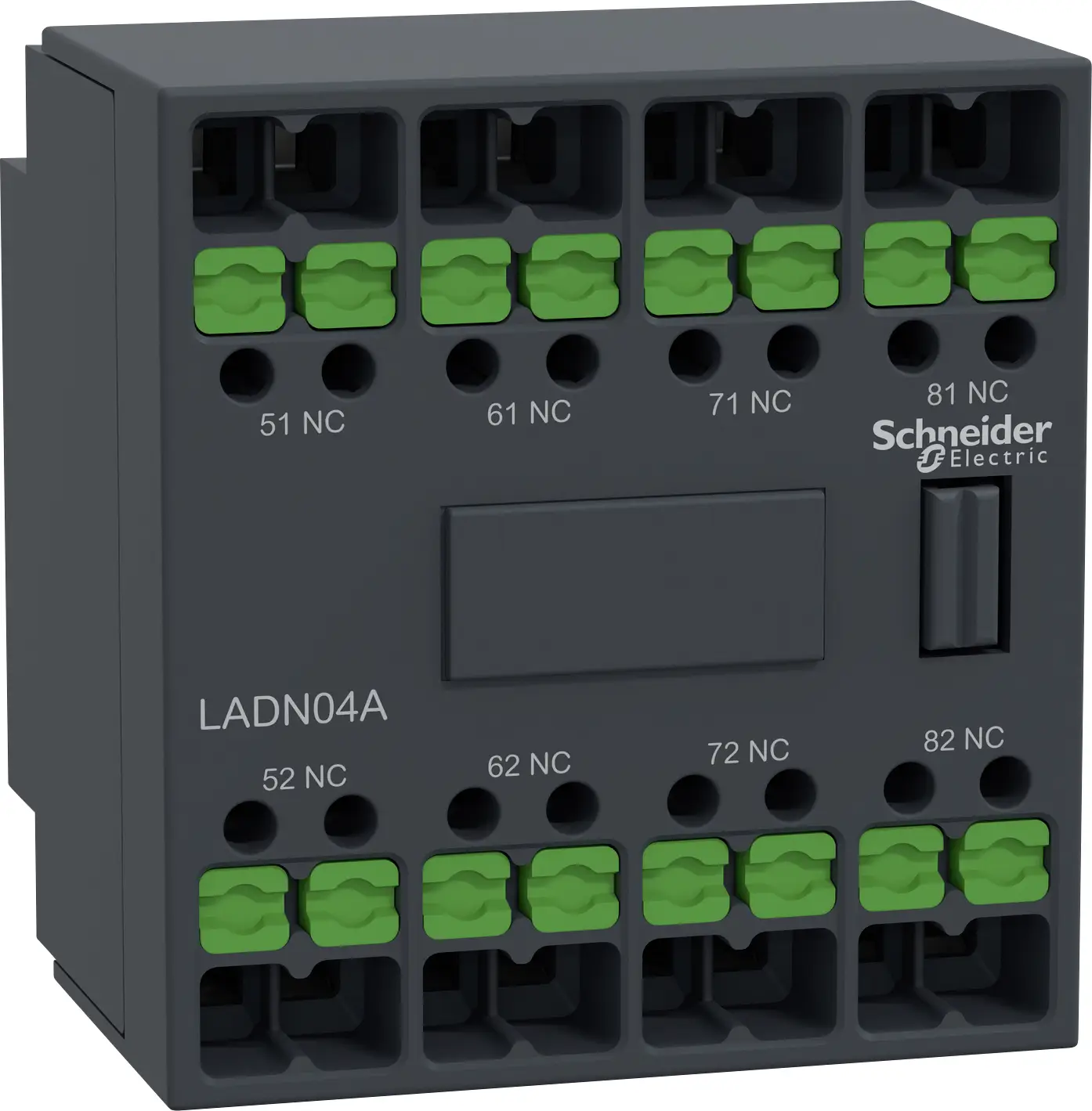 Schneider Electric LADN04A blok pomocných spínačů 4 rozpínací kontakty s pomocným kontaktem 1 ks Schneider Electric LADN04A blok pomocných spínačů 4 rozpínací kontakty s pomocným kontaktem 1 ks