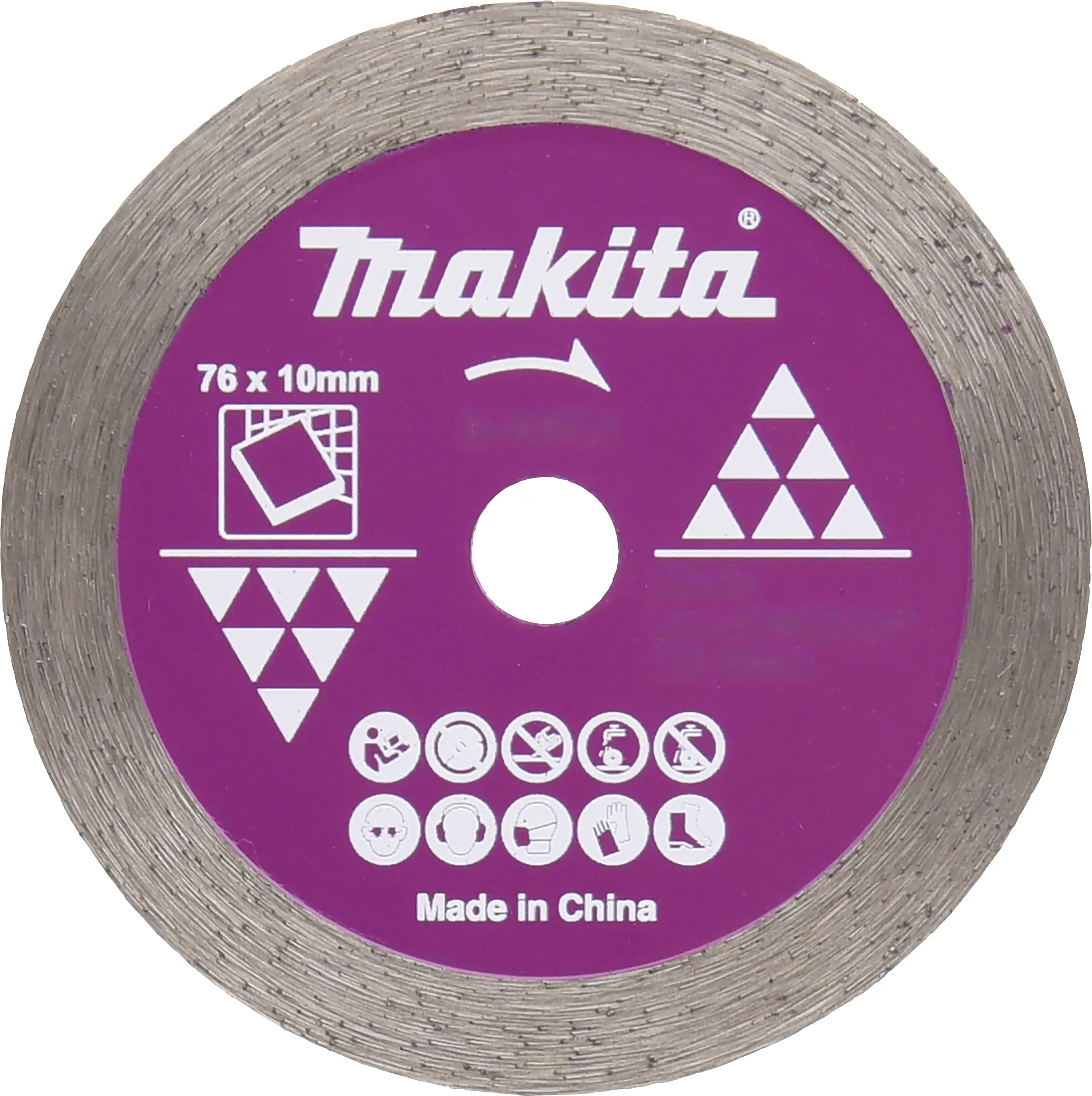 Makita D-77263 D-77263 diamantový řezný kotouč 76 mm 1 ks keramika Makita D-77263 D-77263 diamantový řezný kotouč 76 mm 1 ks keramika