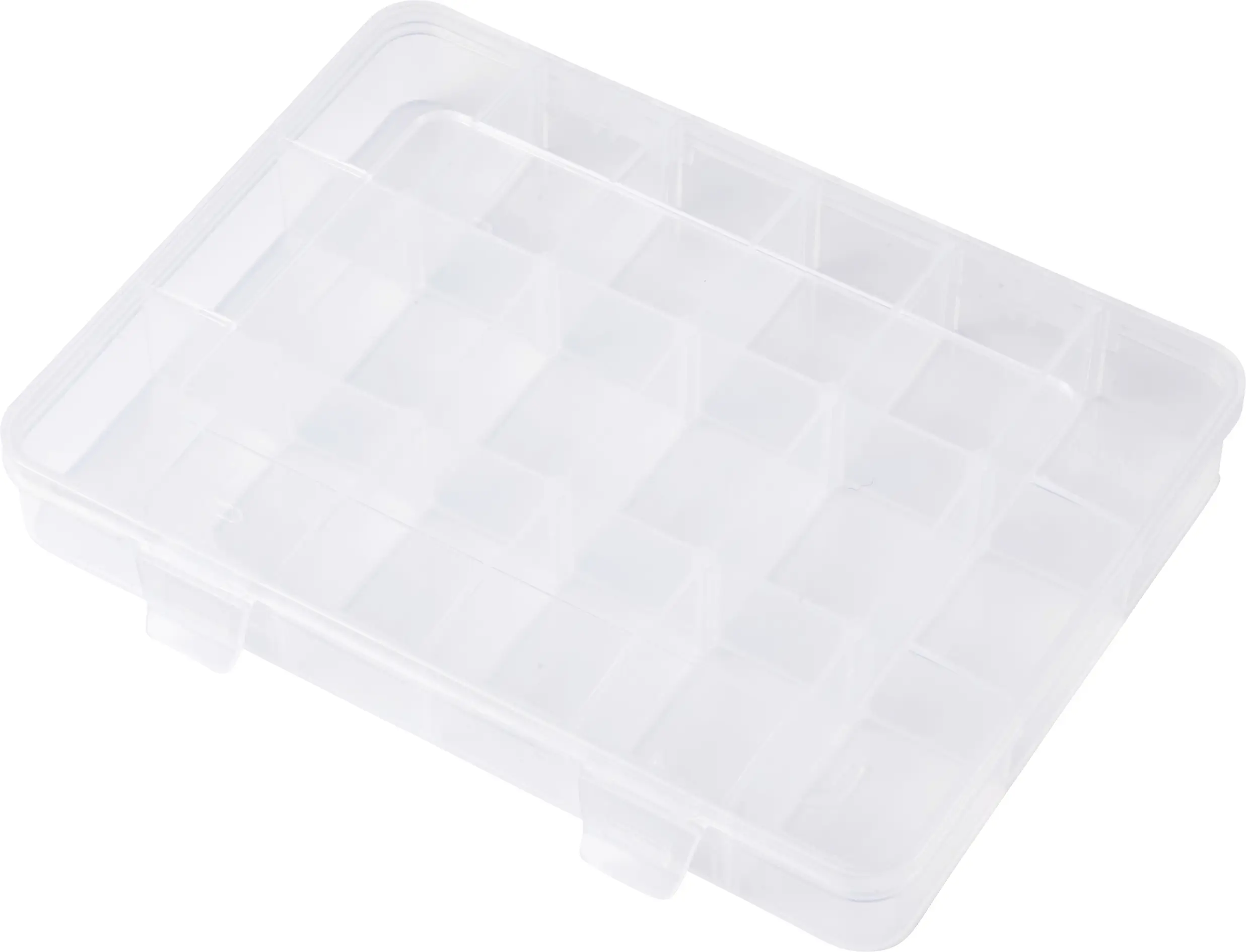 TRU COMPONENTS TC-SG18-012 krabička na malé součástky (d x š x v) 200 x 160 x 30 mm přihrádek: 18 variabilní rozčlenění Obsah 1 ks