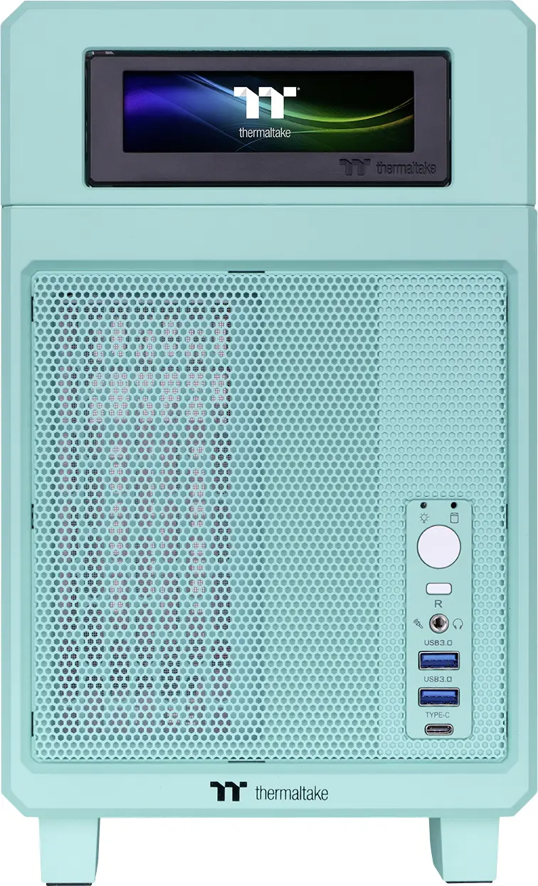 Thermaltake TR100 Mint Strawberry mini tower herní pouzdro mátová , jahodová Thermaltake TR100 Mint Strawberry mini tower herní pouzdro mátová , jahodová
