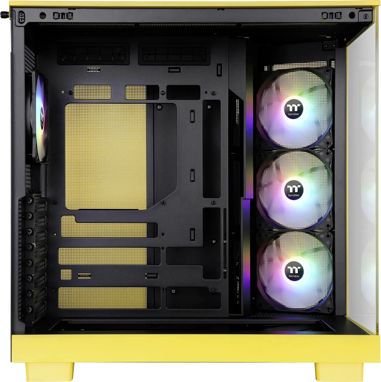 Thermaltake View 380 XL TG ARGB Bumblebee midi tower PC skříň žlutá Thermaltake View 380 XL TG ARGB Bumblebee midi tower PC skříň žlutá