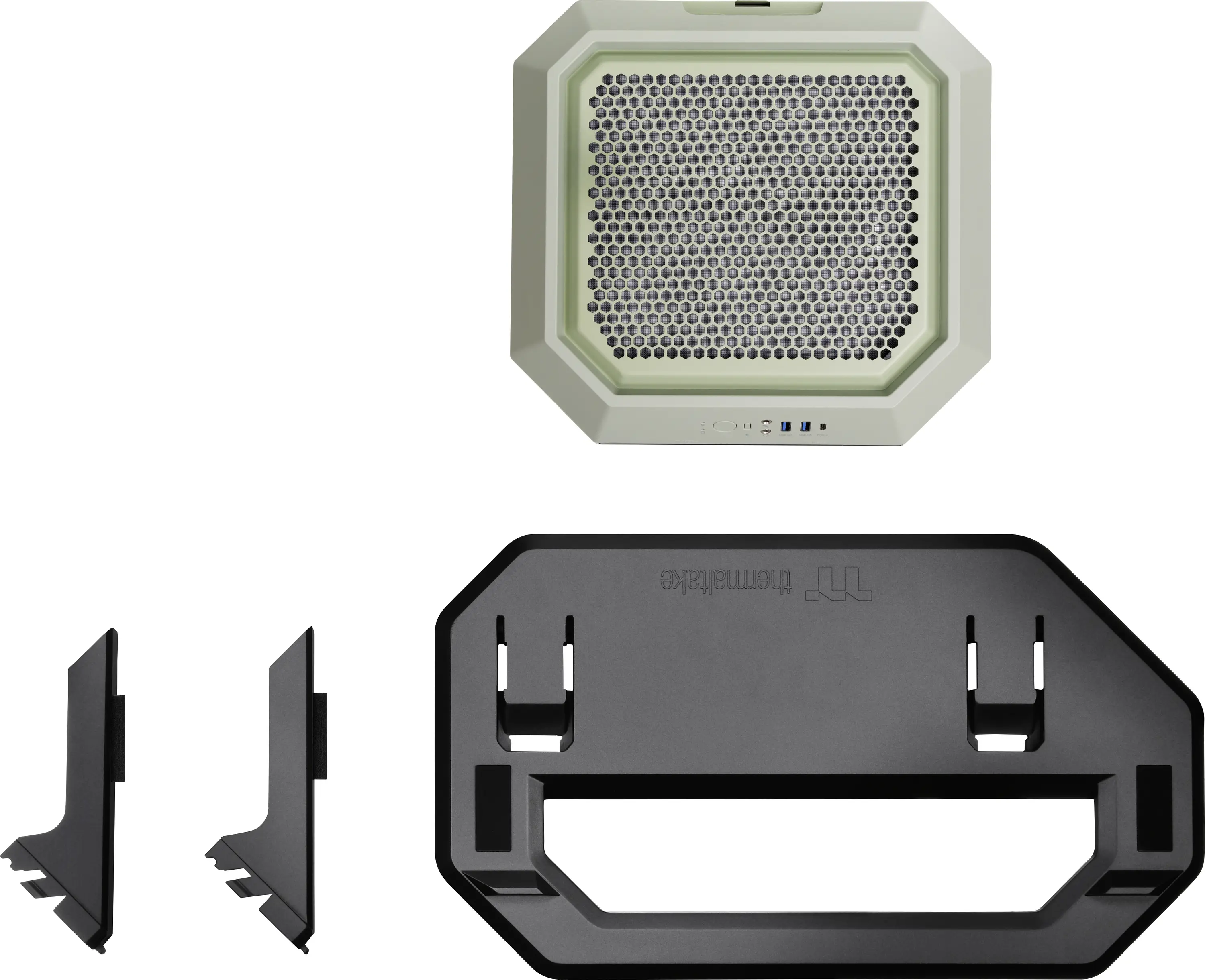 Thermaltake Chassis Stand Kit for The Tower 250 Matcha Green Stojan k PC skříni zelená Thermaltake Chassis Stand Kit for The Tower 250 Matcha Green Stojan k PC skříni zelená