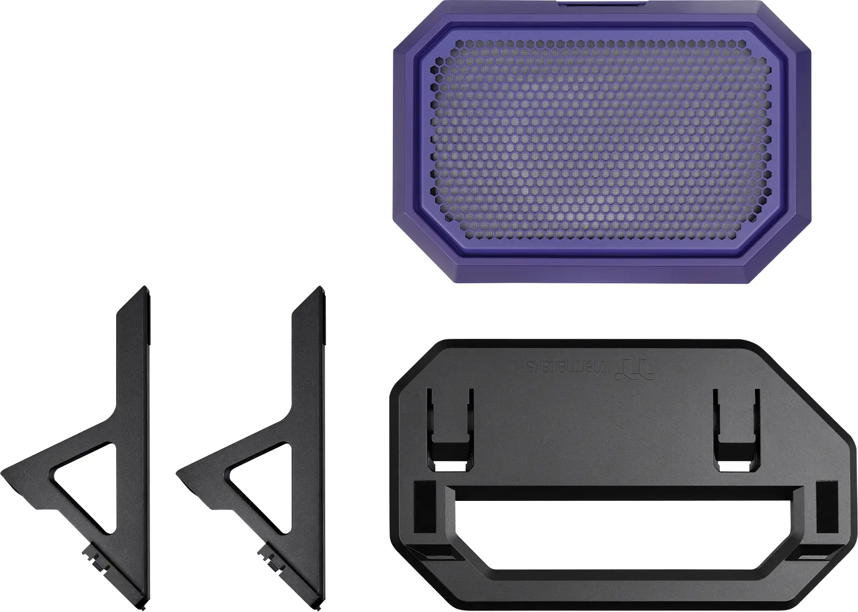 Thermaltake Chassis Stand Kit for The Tower 600 Future Dusk Stojan k PC skříni modrá Thermaltake Chassis Stand Kit for The Tower 600 Future Dusk Stojan k PC skříni modrá