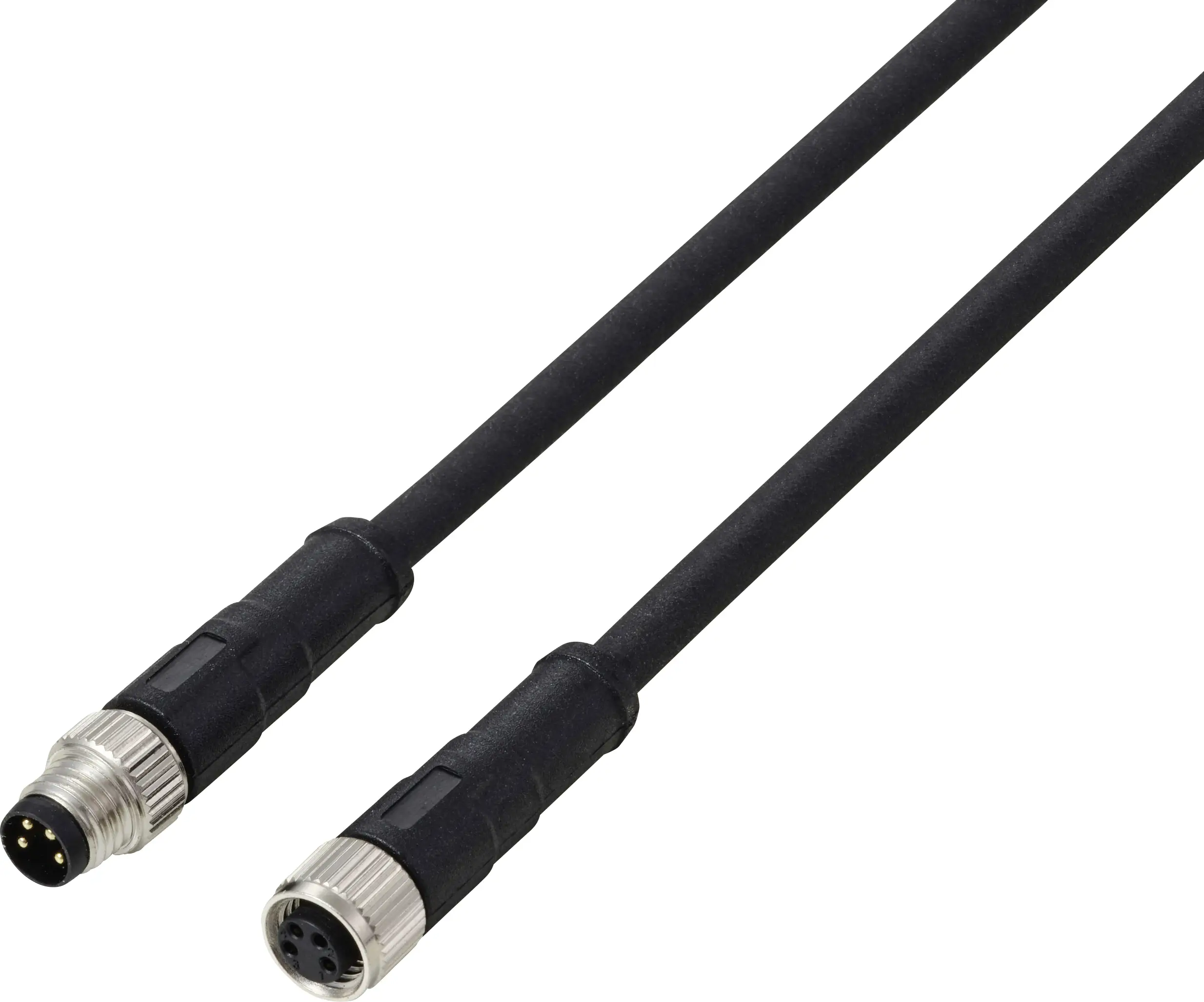 TRU COMPONENTS Přívodní kabel, TC-13752004, piny: 4, 5 m, 1 ks TRU COMPONENTS Přívodní kabel, TC-13752004, piny: 4, 5 m, 1 ks
