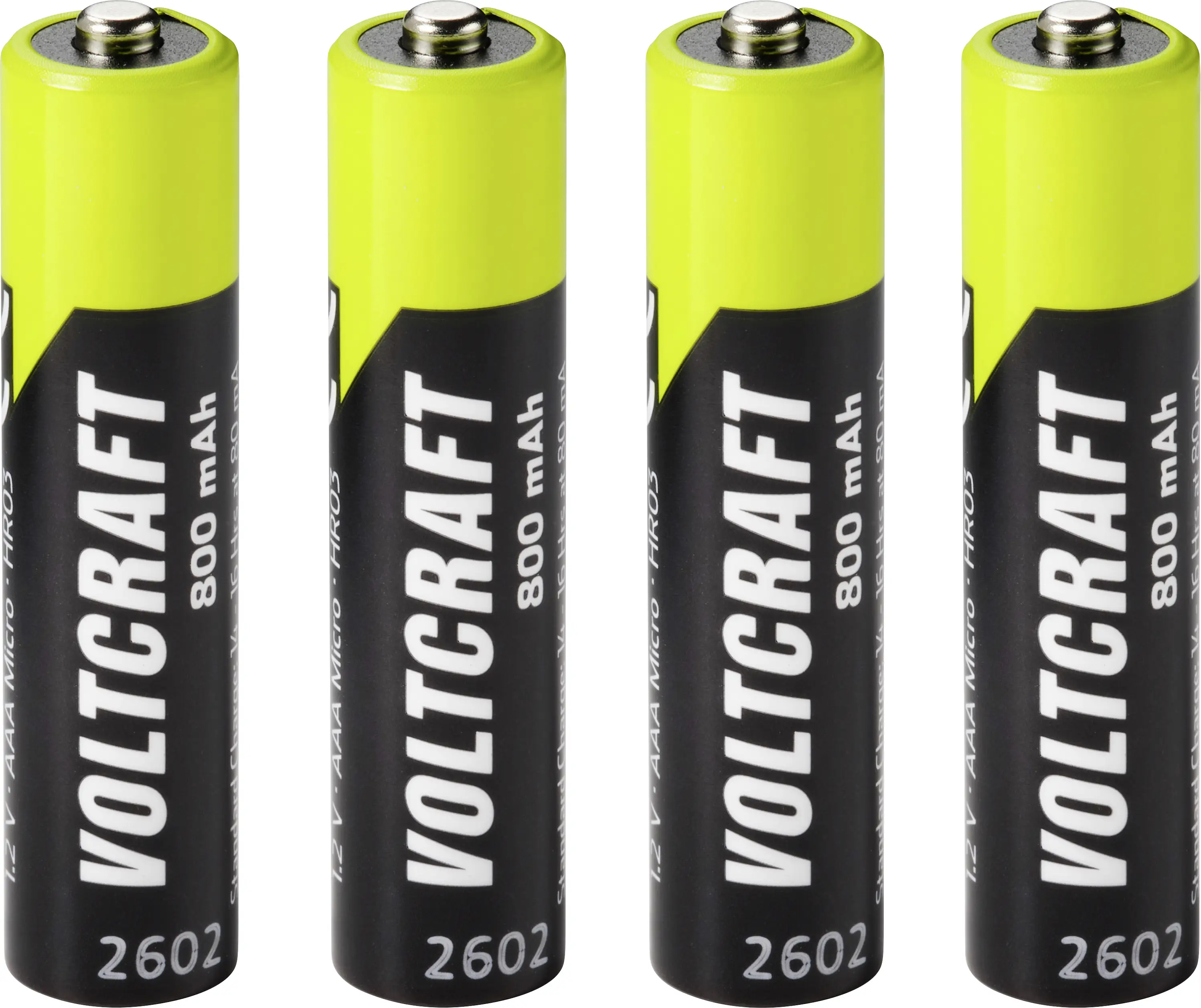 VOLTCRAFT akumulátor AAA Ni-MH 800 mAh 1.2 V 4 ks VOLTCRAFT akumulátor AAA Ni-MH 800 mAh 1.2 V 4 ks