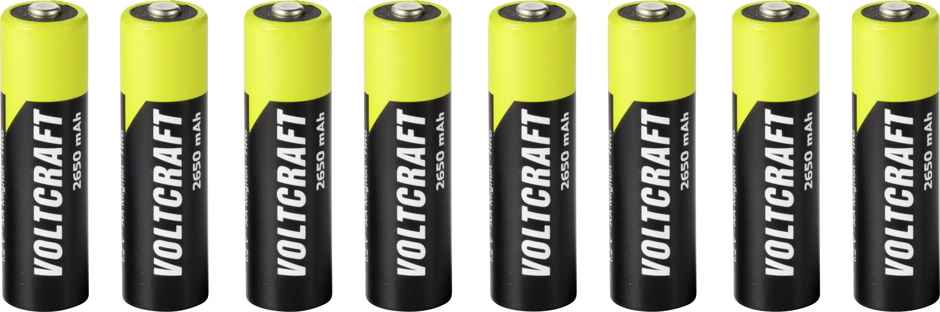VOLTCRAFT akumulátor AA Ni-MH 2650 mAh 1.2 V Připraveno k použití 8 ks