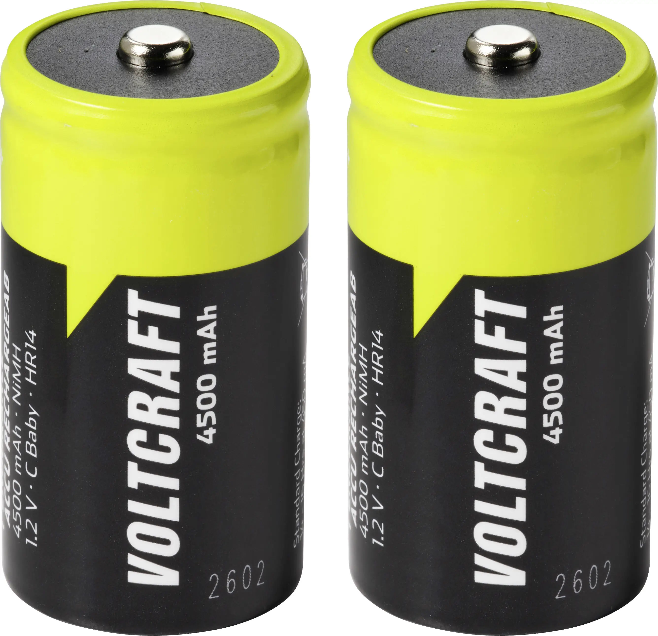 VOLTCRAFT akumulátor malé mono C Ni-MH 4500 mAh 1.2 V 2 ks VOLTCRAFT akumulátor malé mono C Ni-MH 4500 mAh 1.2 V 2 ks