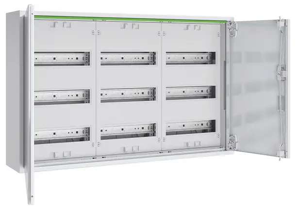 ABN ABNRM206R01 Sonstige Installationstechnik Osazená rozvodnice na omítku Počet modulů (šířka) = 24 Počet řádků = 12 Obsah 1 ks ABN ABNRM206R01 Sonstige Installationstechnik Osazená rozvodnice na omítku Počet modulů (šířka) = 24 Počet řádků = 12 Obsah 1 ks