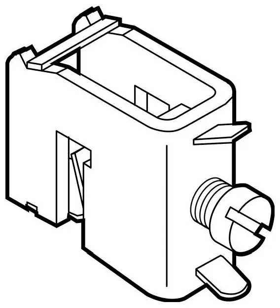 ABN XSH70-5 Svorkovnice na lištu 70 qmm pro CU lištu 12 x 5 mm Přípojnicový terminál hnědá 1 ks
